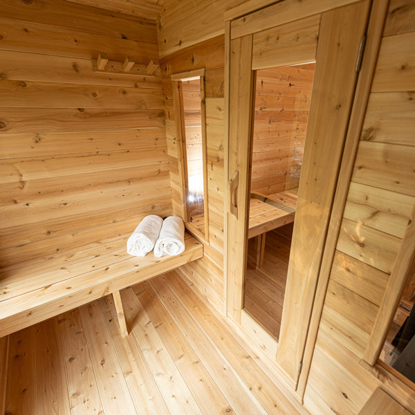 Dundalk Leisurecraft Georgian Cabin Sauna and Changeroom