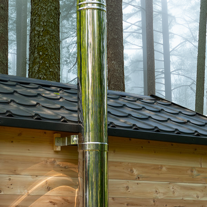 Georgian Cabin Sauna with Changeroom by Dundalk Leisurecraft