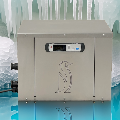 3/4 HP Cold Plunge Chiller for Ice Barrel by Penguin Chillers