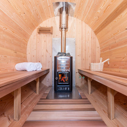 Dundalk Leisurecraft CT 4 Person Harmony Barrel Sauna | CTC22W